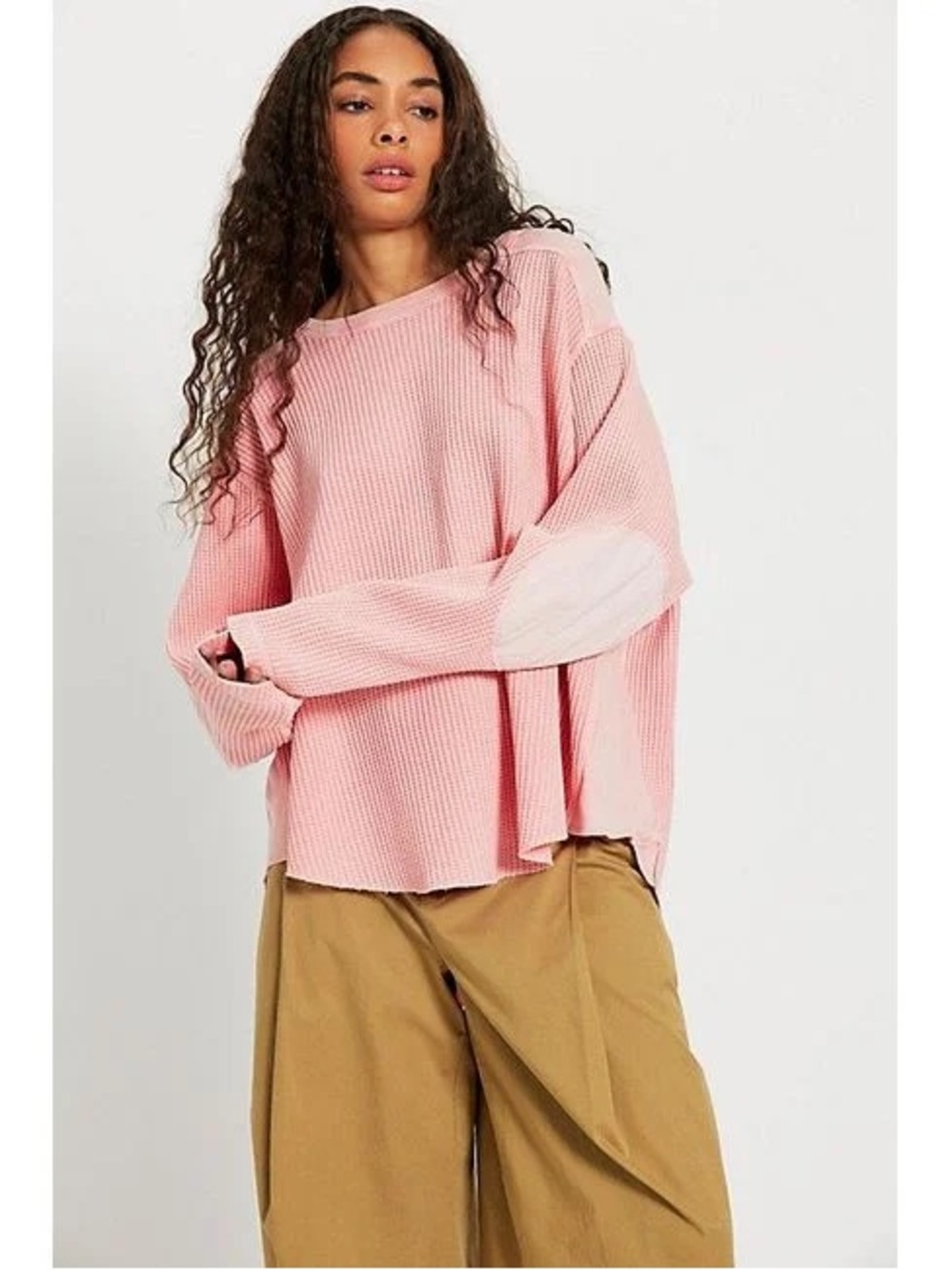 Free people FP One Blake Thermal blush pink